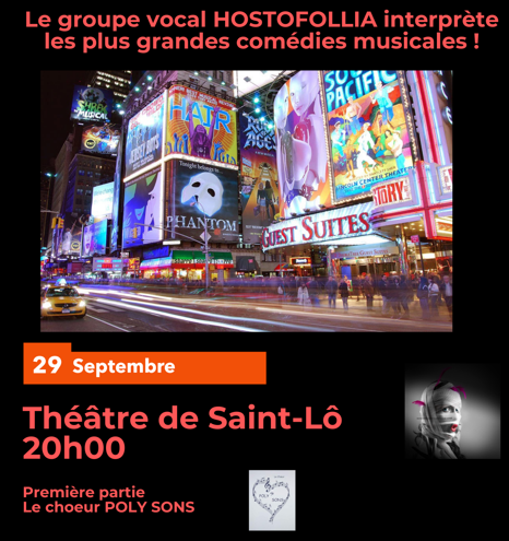 Affiche spectacle du 29 Septembre 2023